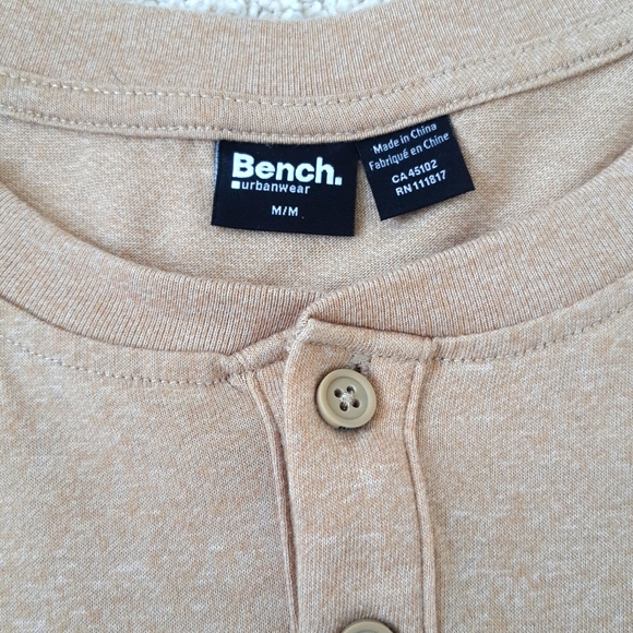 Bench Originals - S/S Henley (Tan) - Picture 3 of 4